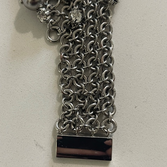 Chunky heavyweight small loop chain necklace - Picture 6 of 10